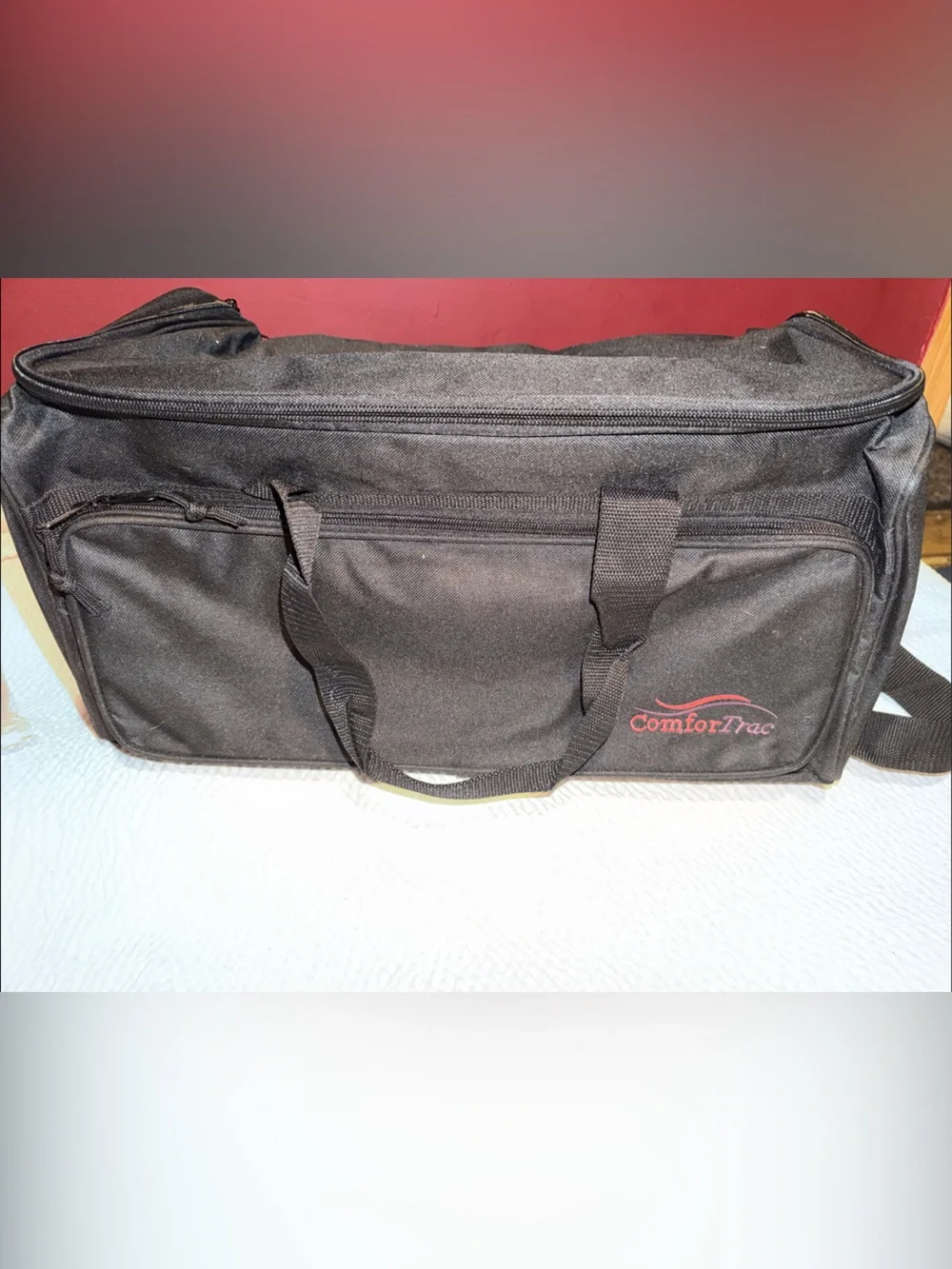 Black Travel Duffel Bag